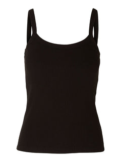 Celica Anna Strap Tank Top - Black