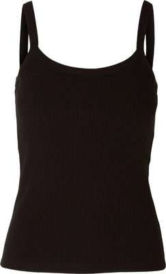 Celica Anna Strap Tank Top - Black