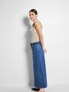 Celica Anna Strap Tank Top - Oatmeal Mélange
