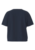 Essential Ss Boxy Tee - Dark Sapphire