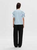 Rylie Ss Florence Tee - Cashmere Blue