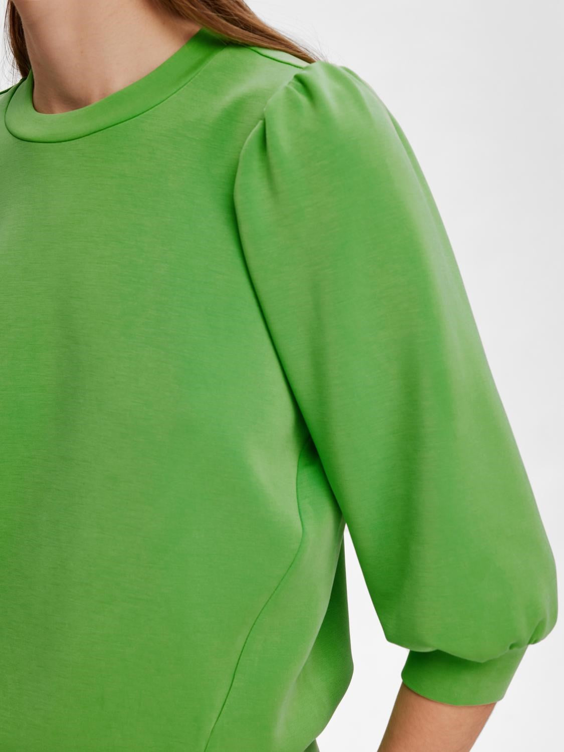 Tenny 3/4 Sweat Top - Classic Green
