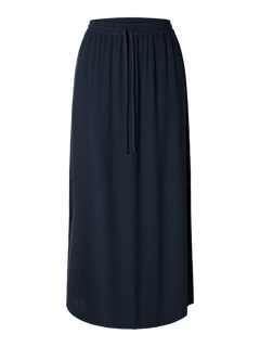 Viva Hw Ankle Skirt - Dark Sapphire