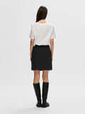 Viva Hw Short Skirt - Black