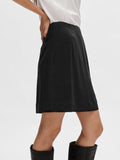 Viva Hw Short Skirt - Black