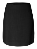 Viva Hw Short Skirt - Black