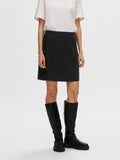 Viva Hw Short Skirt - Black