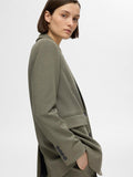 Rita Ls Relaxed Blazer - Kalamata  Melange