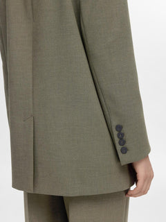 Rita Ls Relaxed Blazer - Kalamata  Melange