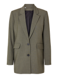 Rita Ls Relaxed Blazer - Kalamata  Melange