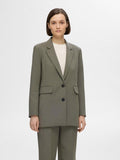 Rita Ls Relaxed Blazer - Kalamata  Melange
