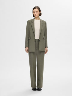 Rita Ls Relaxed Blazer - Kalamata  Melange