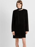 Kimmie Ls Glitter Dress - Black