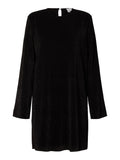 Kimmie Ls Glitter Dress - Black