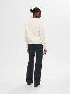 Ana Ls Knit Cardigan - Birch