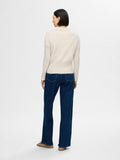 Sia Ras Ls Knit Cardigan - Birch Melange