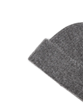 Maline Knit Beanie - Medium Grey Melange