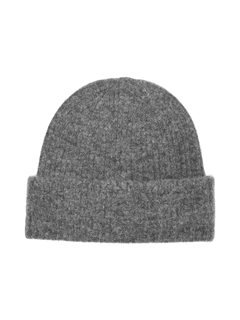 Maline Knit Beanie - Medium Grey Melange