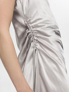 Selene Midi Strap Dress - Dove