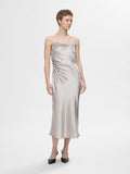 Selene Midi Strap Dress - Dove