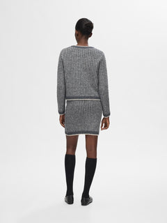 Sine Ls Knit Cardigan - Volcanic Ash Birch