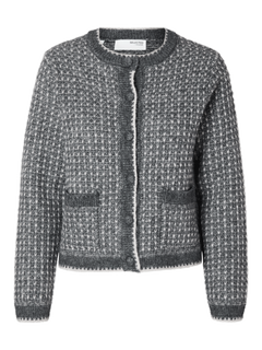 Sine Ls Knit Cardigan - Volcanic Ash Birch