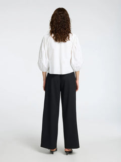 Galia 3/4 Sequins Top - Bright White
