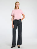 Myessential Ss O-Neck Tee Noos - Bleached Mauve
