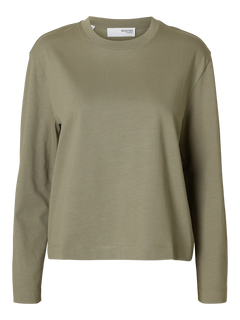 Essential Ls Boxy Tee - Vetiver