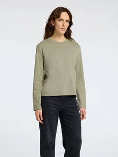 Essential Ls Boxy Tee - Vetiver