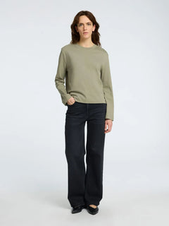 Essential Ls Boxy Tee - Vetiver