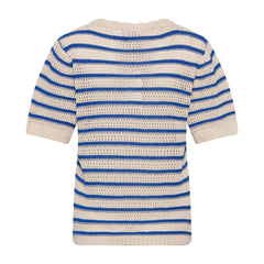 Shay Knit Jumper - Blue Stripe