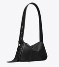 Romy Small Shoulder Bag - Black