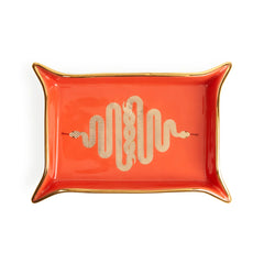 Snake Valet Tray - Orange