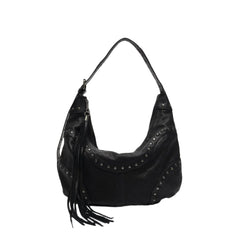 Dagmar Rivet - Washed Black W. Antique Silver