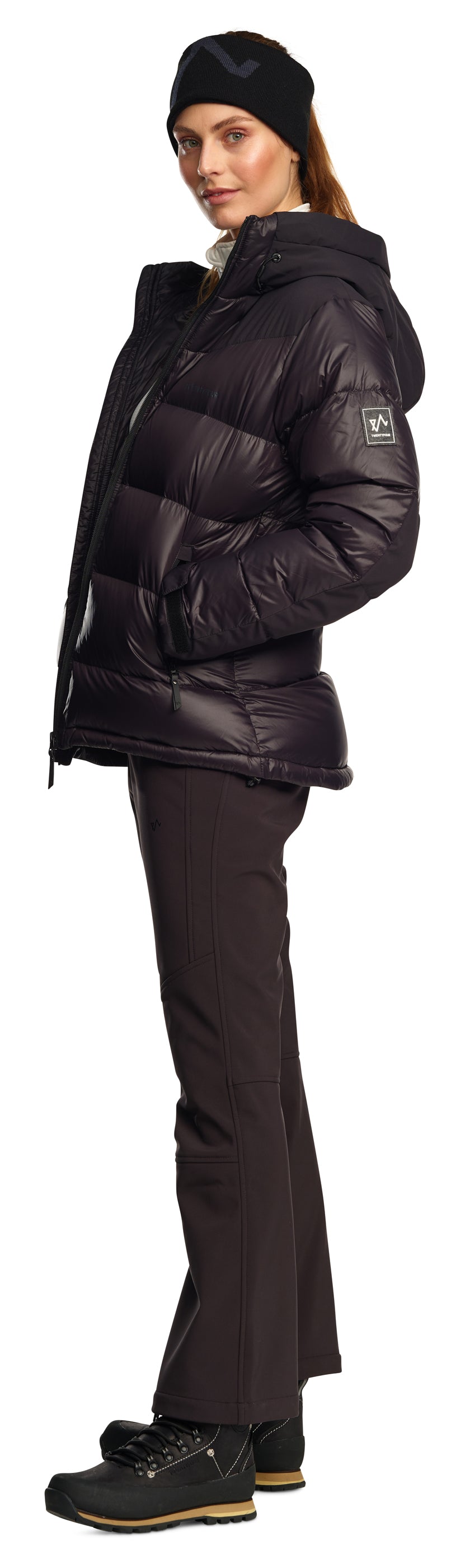 Isbre Dunjakke - Sort