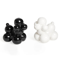 Poodle S&P - Black/White