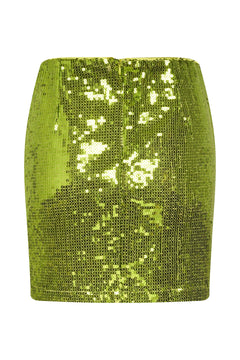 TullaGZ MW Mini Skirt - Split Pea