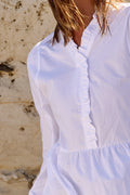 Matti Blouse Poplin - White