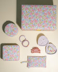 Jewelry Box Round Mw Liberty - Swirling Petals Pink