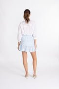 Yasbeauty Hw Mini Skirt - Clear Sky Star White