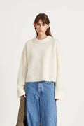Niclas Short Sweater - White