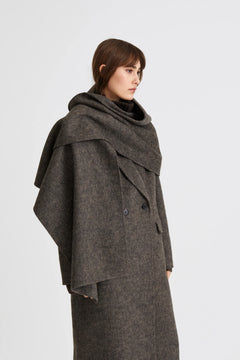 Tecla Scarf - Beige Melange