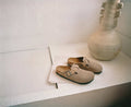 Boston Braided Suede Leather Narrow - Taupe