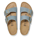 Arizona Waxy Leather Narrow - Basalt Gray