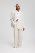 LizaGZ Linen Hw Pants  - Tammy Light Sand