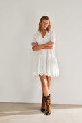 Lilia Dress - White