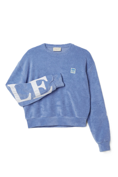 Terry Logo Sweatshirt - Sky Blue
