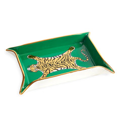 Tiger Valet Tray - Green