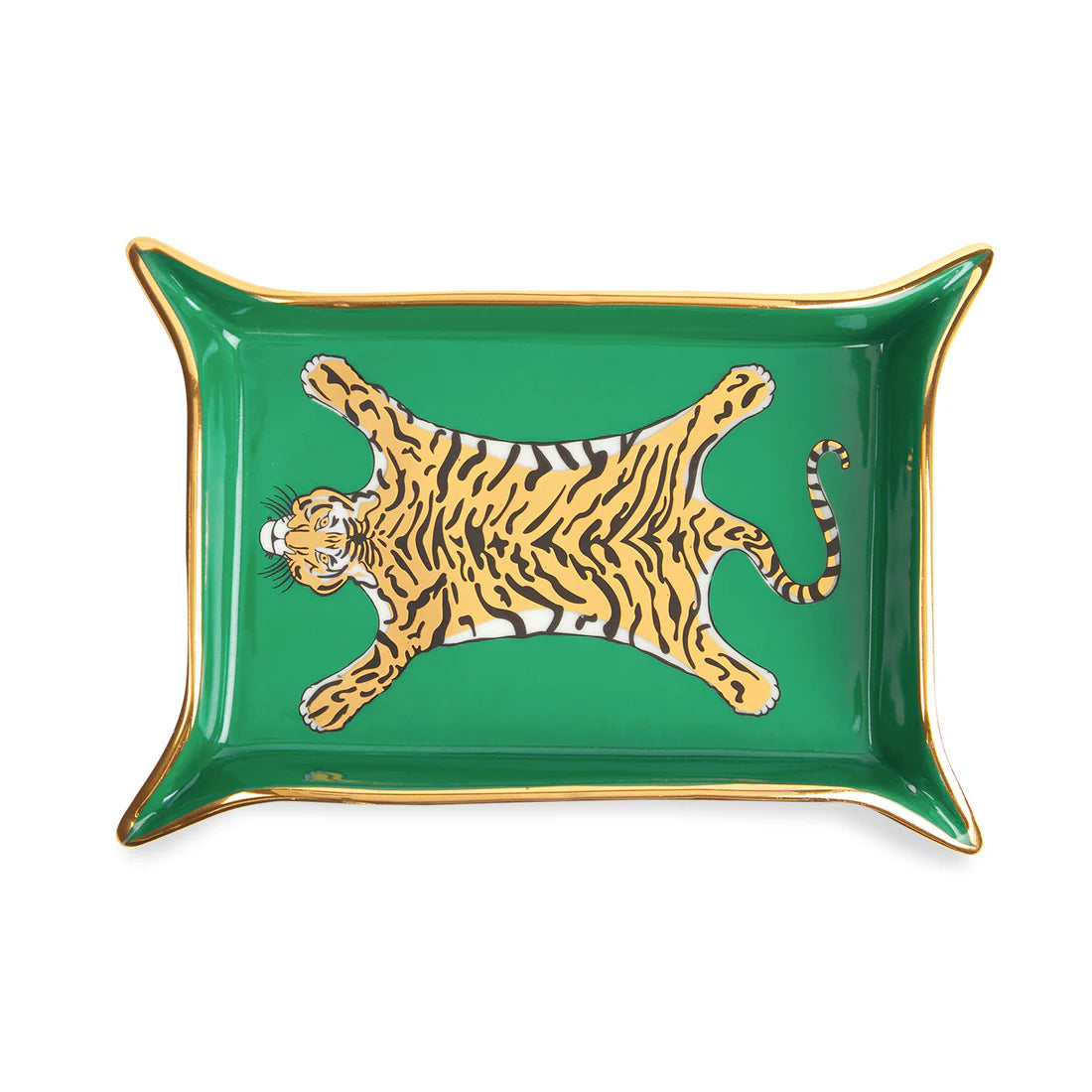 Tiger Valet Tray - Green